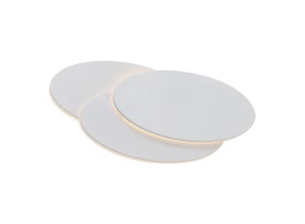 D0449  Kiania Wall Light Oval 12W LED Sand White